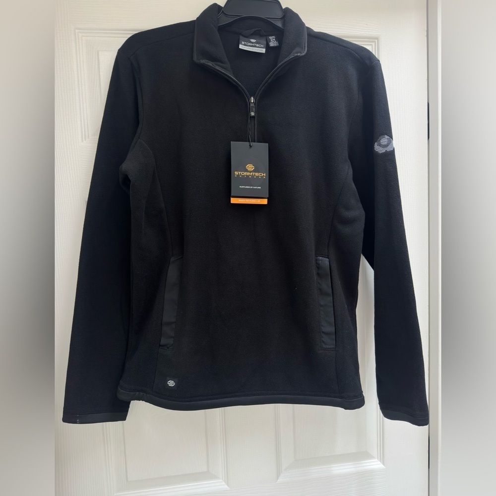 StormTech 1/4 Zip Men's Black Lightweight Jacket FPL-1  Size M New with Tags